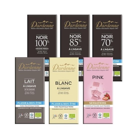 チョコレート 6種類から選べる有機チョコレート
